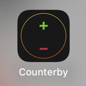 Counterby Icon on iPhone